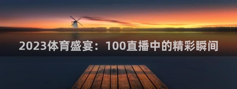 斗球app在线观看：2023体育盛宴：100直播中的精彩瞬间